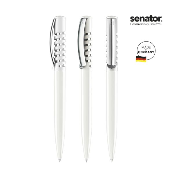 SENATOR Kugelschreiber NEW SPRING Polished MC 2310 Weiß