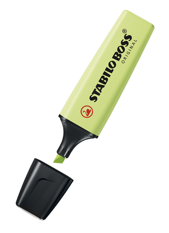 STABILO BOSS ORIGINAL Textmarker Pastel limette