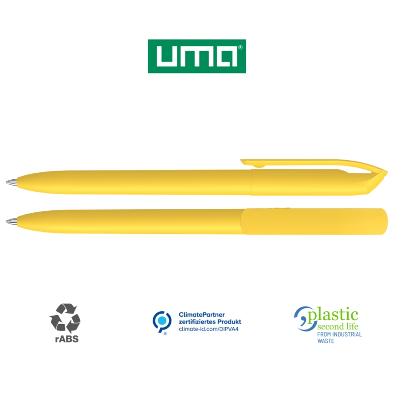 UMA Kugelschreiber SENZ RECY 0-0166 gelb