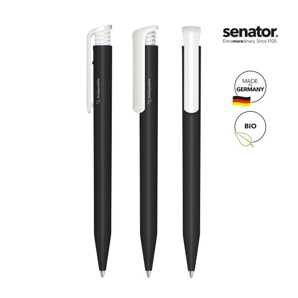 SENATOR Bio Kugelschreiber SUPER HIT 3300 matt Schwarz