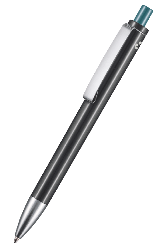 97600_1525_1101_EXOS_RECYCLED_RITTER-PEN_Kugelschreiber Ritter Pen Kugelschreiber EXOS RECYCLED 97600 Schwarz-Petrol 1525-1101
