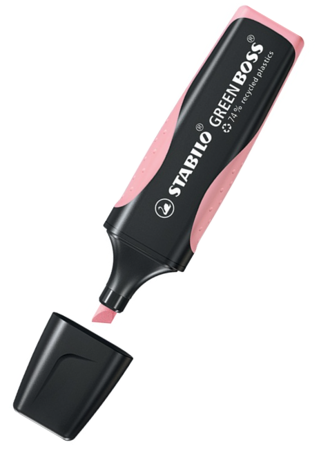 STABILO GREEN BOSS Pastel Textmarker rosa