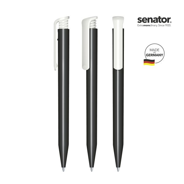 SENATOR Kugelschreiber SUPER HIT Recycled 2850 Schwarz Weiß