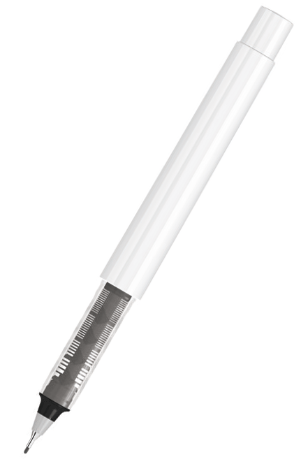 UMA Fineliner RECYCLED PET PEN PRO FL weiß 0-2254 Grau