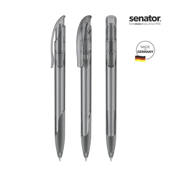 SENATOR Kugelschreiber CHALLENGER Clear SG 2597 Cool Gray 9
