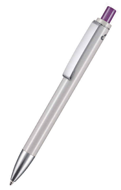 97600_1425_3903_EXOS_RECYCLED_RITTER-PEN_Kugelschreiber Ritter Pen Kugelschreiber EXOS RECYCLED 97600 Grau-Pflaumen-Lila 1425-3903