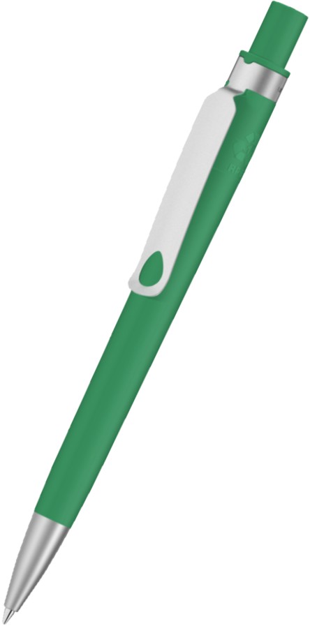 UMA Kugelschreiber RECYCLED PET PEN CORE F SI 0-2350 dunkelgrün