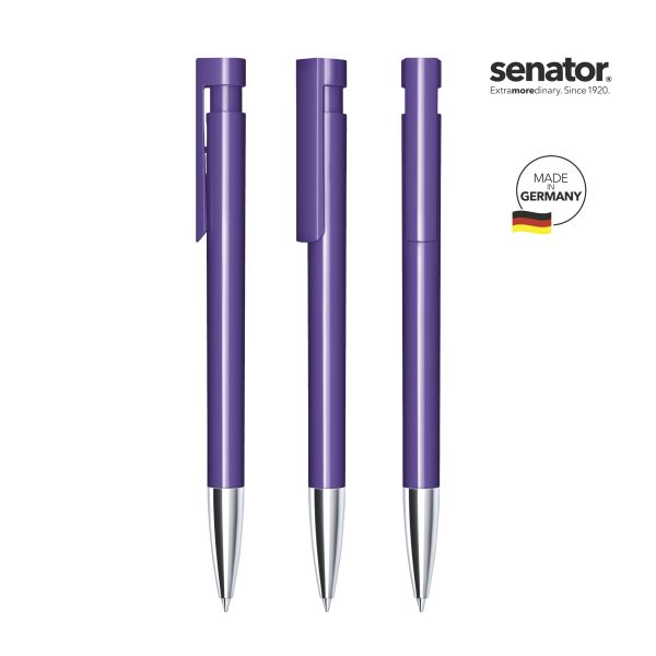SENATOR Kugelschreiber LIBERTY Polished MTT 2986 Pantone 276 Violett
