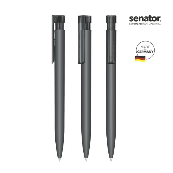 SENATOR Kugelschreiber LIBERTY Softtouch 2015 Pantone 445 Grau