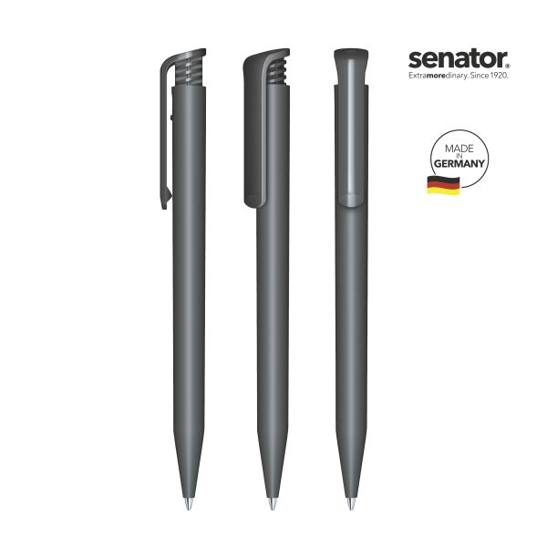 2904_Super_Hit_matt_445_5_P_SENATOR_Kugelschreiber SENATOR Kugelschreiber SUPER HIT Matt 2904 Pantone 445 Grau