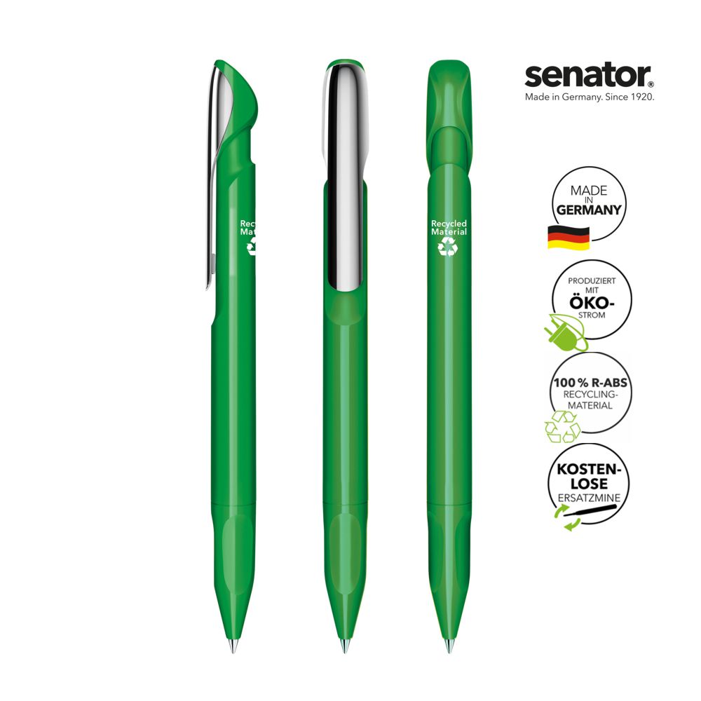 SENATOR Kugelschreiber EVOXX POLISHED RECYCLED MC 3277 - Grün