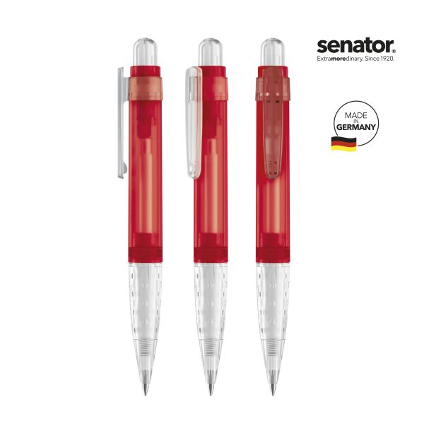 SENATOR Kugelschreiber BIG PEN Frosted 1177 Pantone 186 Rot