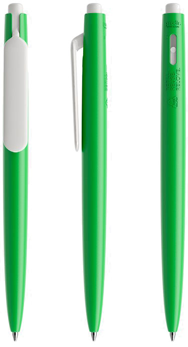 DS11_PMP_Prodir-Kugelschreiber_clover-green-white DS11 prodir Kugelschreiber PMP M68 clover green-white