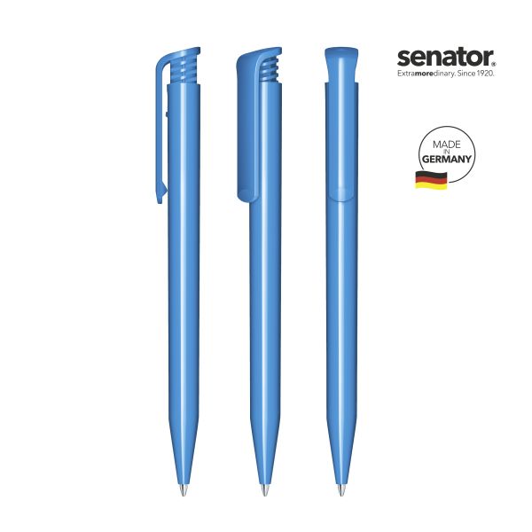 2883_Super_Hit_polished_Cyan_5_P_SENATOR_Kugelschreiber SENATOR Kugelschreiber SUPER HIT Polished 2883 Cyan