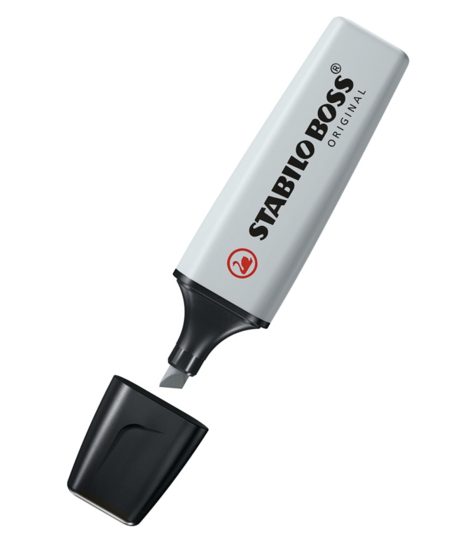 STABILO BOSS ORIGINAL Textmarker Pastel seidengrau