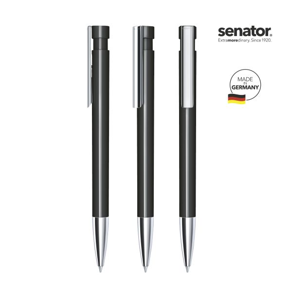 SENATOR Kugelschreiber LIBERTY Polished MTT MC 2917 Schwarz