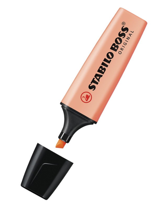 STABILO BOSS ORIGINAL Textmarker Pastel pfirsich