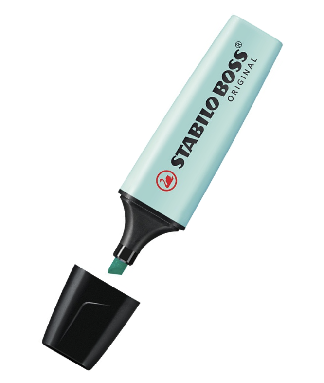 STABILO BOSS ORIGINAL Textmarker Pastel zartes Türkis