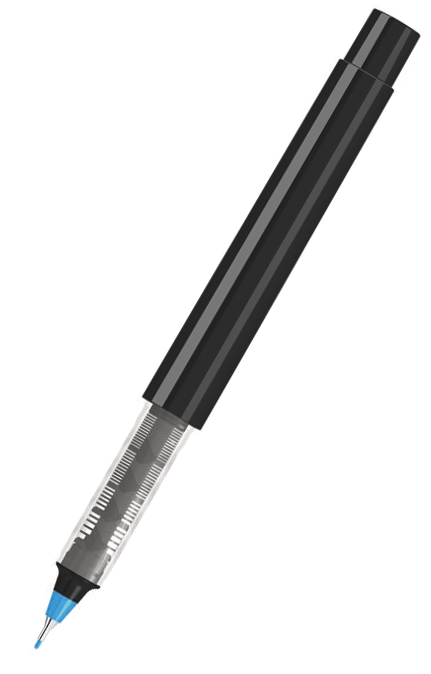 UMA Fineliner RECYCLED PET PEN PRO FL schwarz 0-2254 Hellblau
