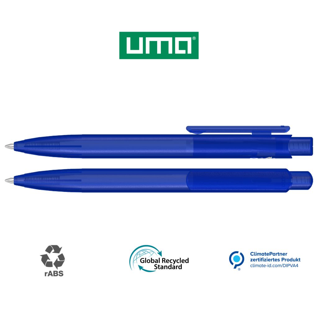 UMA Kugelschreiber STAGE frozen RECY 0-0550 dunkelblau