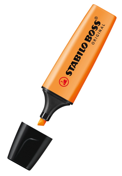 STABILO BOSS ORIGINAL Textmarker orange
