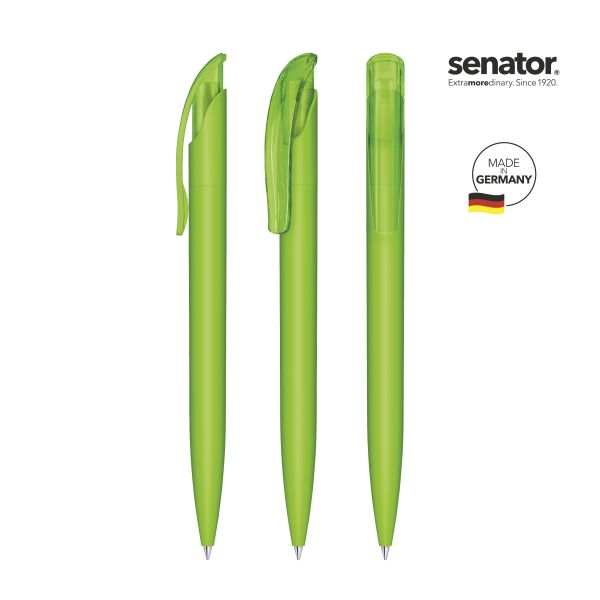 SENATOR Kugelschreiber CHALLENGER Softtouch 2737 Pantone 376 Grün
