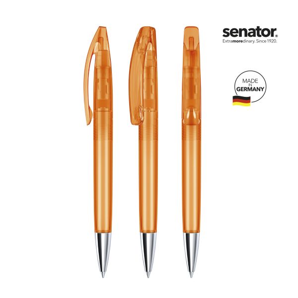 SENATOR Kugelschreiber BRIDGE Clear MT Pantone 151 Orange
