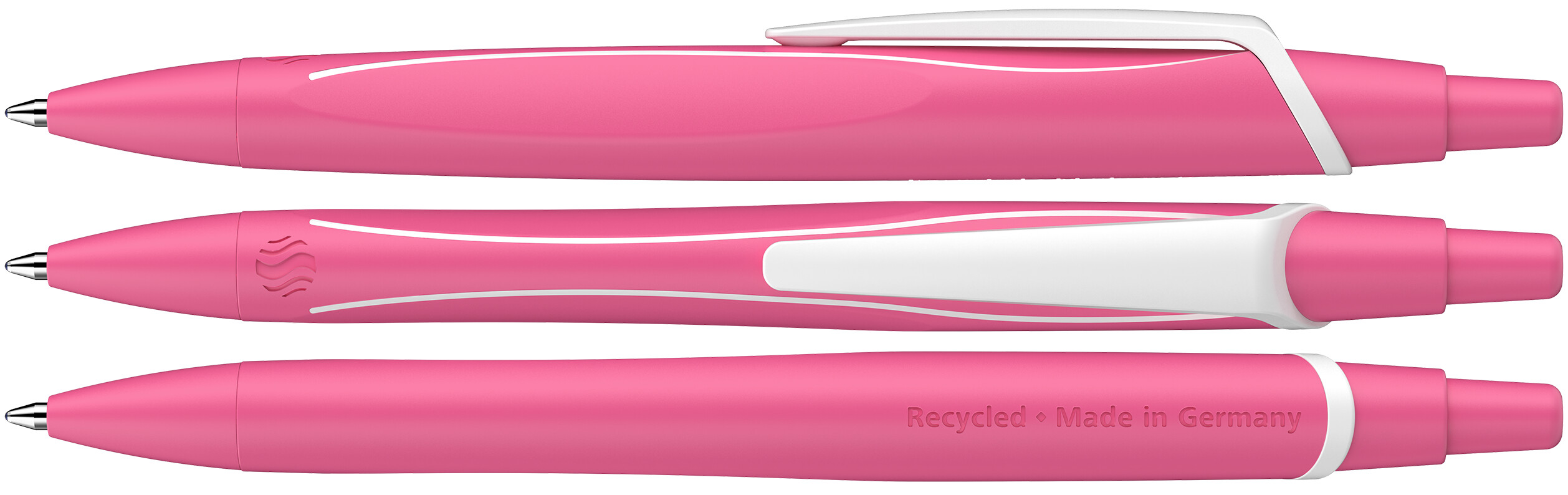 Reco Neon Schneider Kugelschreiber pink-weiss