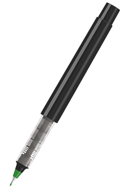 UMA Fineliner RECYCLED PET PEN PRO FL schwarz 0-2254 Mittelgrün