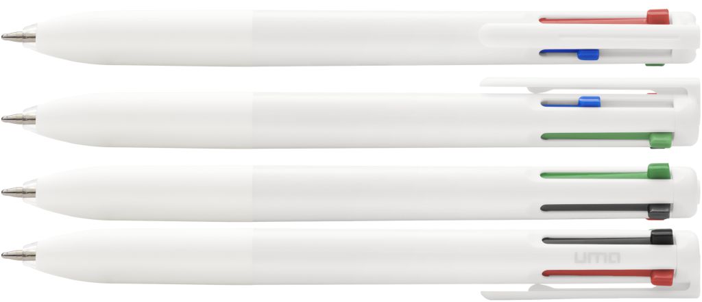 UMA Vierfarb-Kugelschreiber 4TunePen 0-4400 weiss