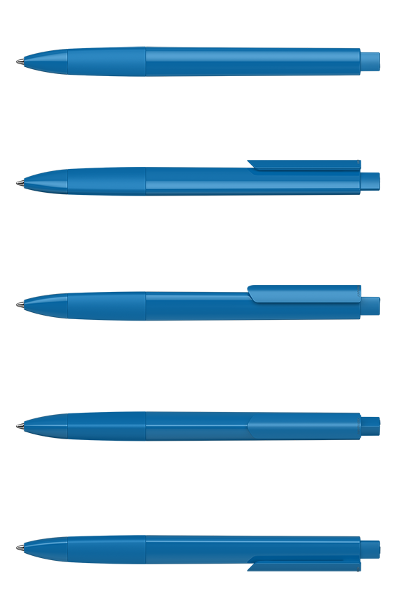 KLIO-ETERNA Kugelschreiber Tecto high gloss 42663 Hellblau F