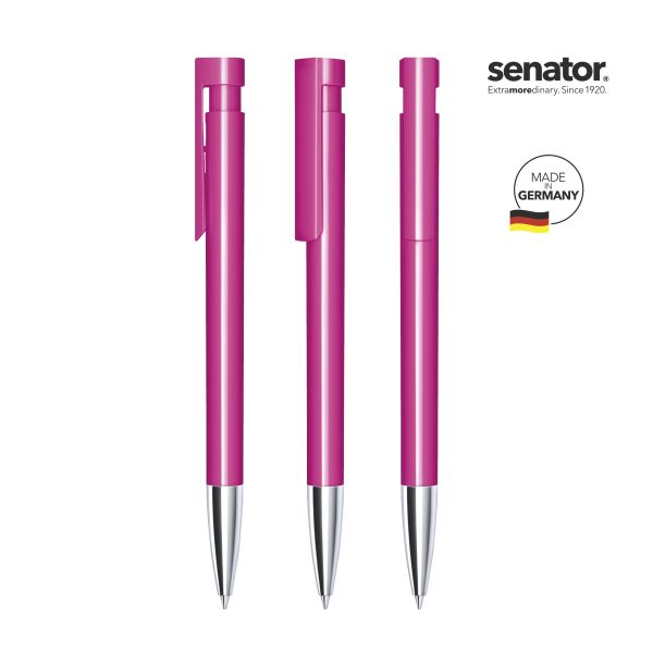 SENATOR Kugelschreiber LIBERTY Polished MTT 2986 Rhodamine Red