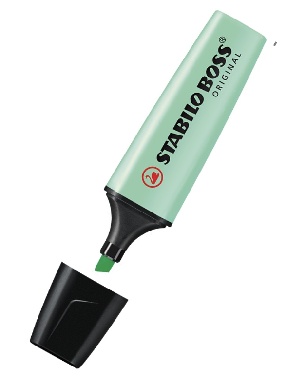 STABILO BOSS ORIGINAL Textmarker Pastel minze