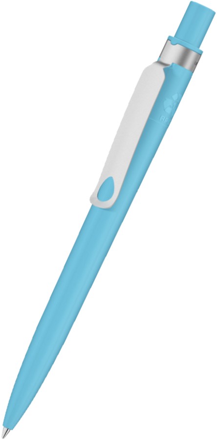 UMA Kugelschreiber RECYCLED PET PEN CORE F 0-2350 hellblau