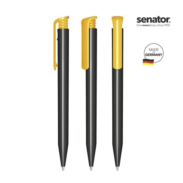 SENATOR Kugelschreiber SUPER HIT Recycled 2850 Pantone 7408 Gelb