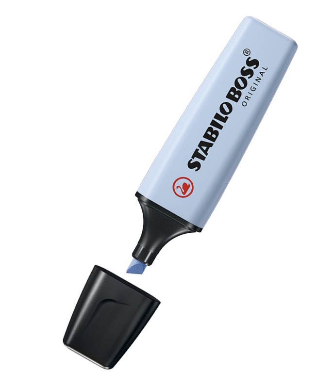 STABILO BOSS ORIGINAL Textmarker Pastel wolkenblau