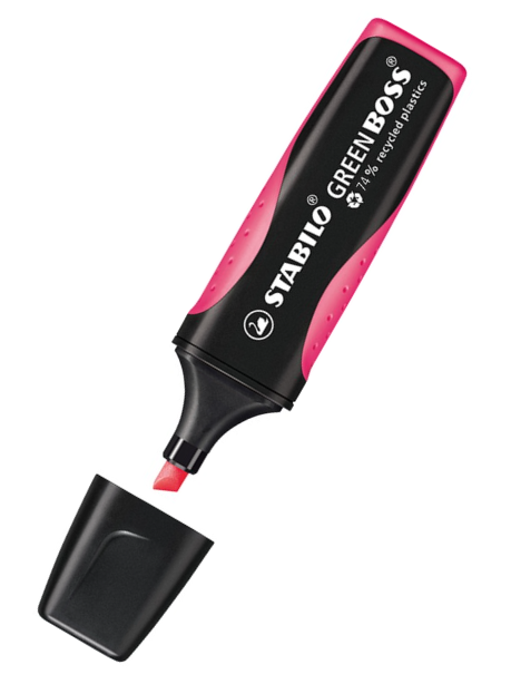 STABILO GREEN BOSS Textmarker Pink