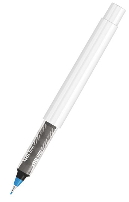 UMA Fineliner RECYCLED PET PEN PRO FL weiß 0-2254 Hellblau
