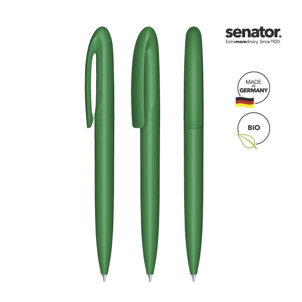 SENATOR Bio Kugelschreiber SKEYE 3290 matt Dunkelgrün Pantone 347