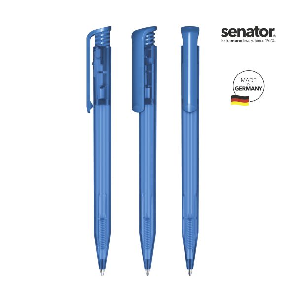 SENATOR Kugelschreiber SUPER HIT Frosted 2244 Pantone 2935 Blau