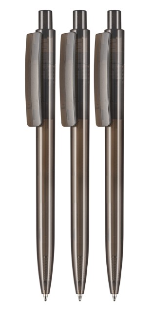 RITTER-PEN Kugelschreiber PETRO Transparent 10087 Rauch-Grau