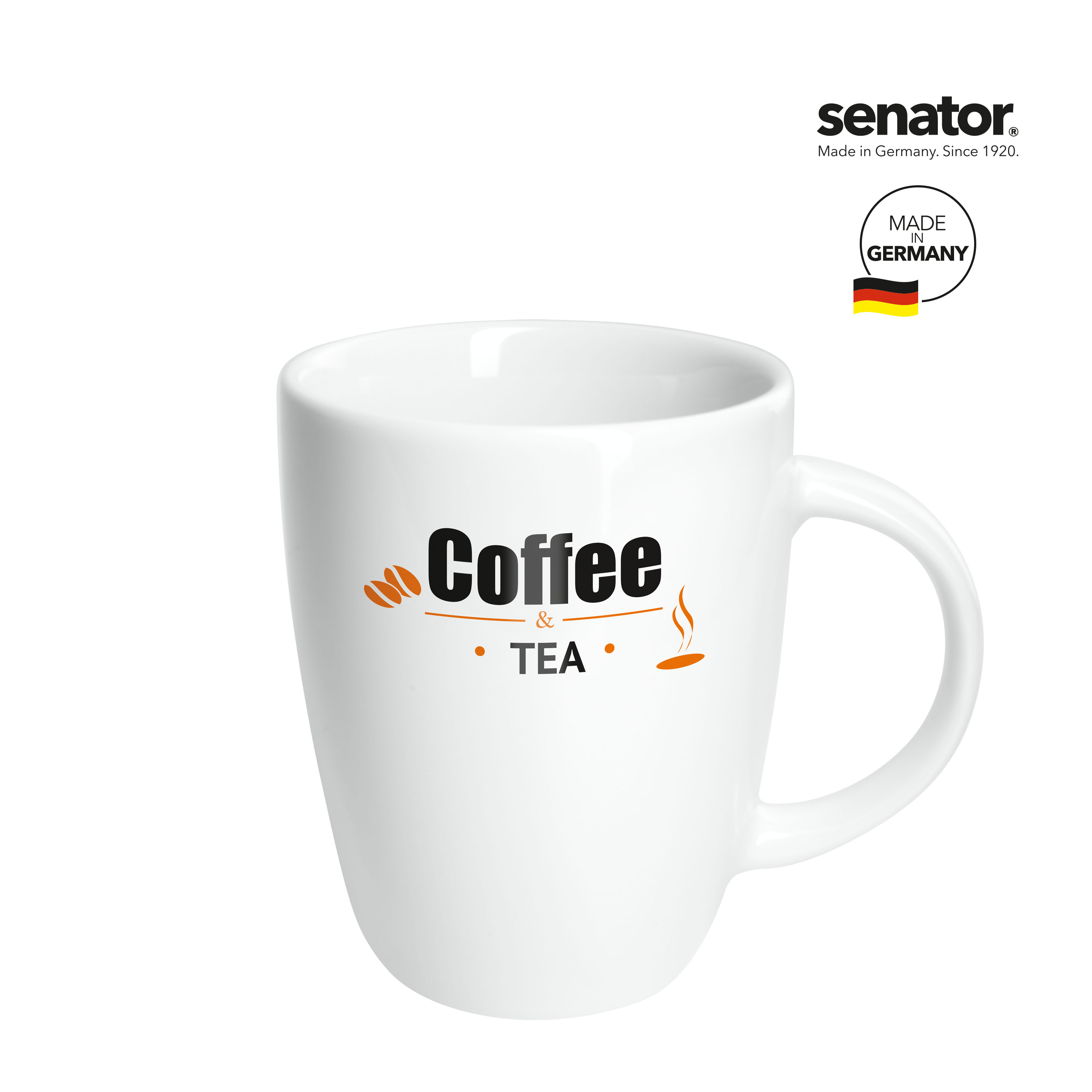 ELITE INSIDE SENATOR Kaffeetasse Hellblau inkl. 1C-Druck