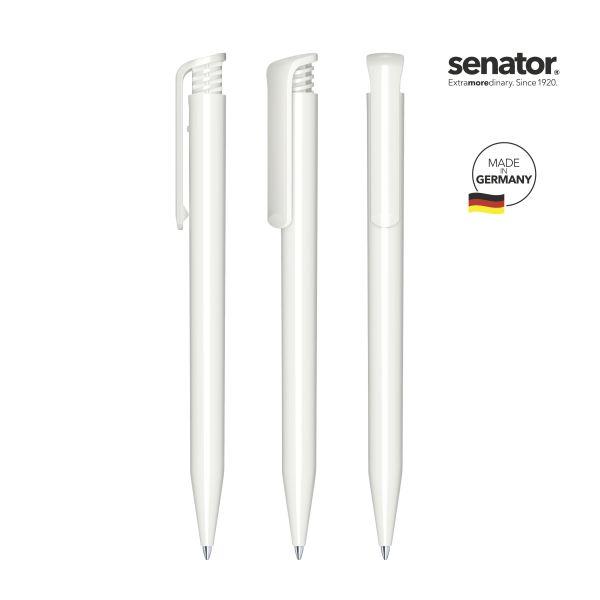 2883_Super_Hit_polished_white_5_P_SENATOR_Kugelschreiber SENATOR Kugelschreiber SUPER HIT Polished 2883 Weiß