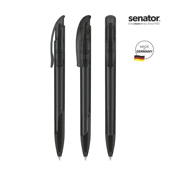 SENATOR Kugelschreiber CHALLENGER Clear SG 2597 Schwarz