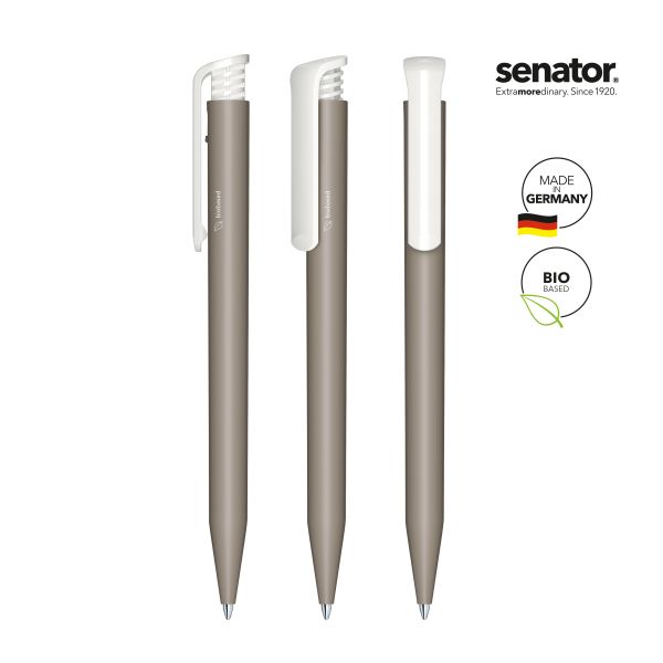 SENATOR Bio Kugelschreiber LIBERTY 3310 Dunkelgrau Pantone 10