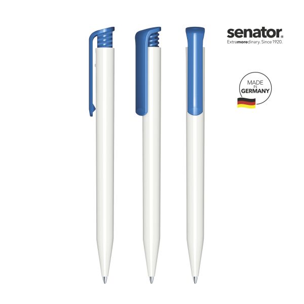 2955_Super_Hit_polished_basic_2935_5_P_SENATOR_Kugelschreiber SENATOR Kugelschreiber SUPER HIT Polished Basic 2955 Pantone 2935 Blau