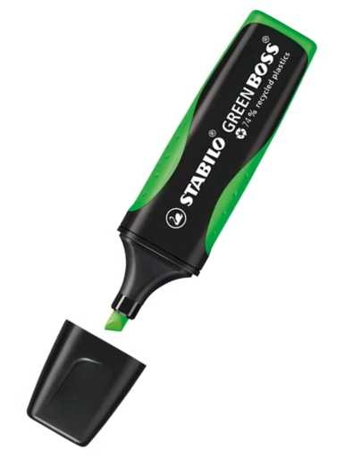 STABILO GREEN BOSS Textmarker Grün