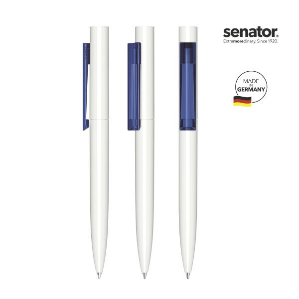 SENATOR Kugelschreiber HEADLINER Polished Basic 3280 Dunkelblau Pantone 2757