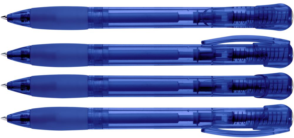 UMA Kugelschreiber FANTASY transparent 0-0011 Blau
