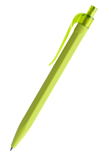 QS50 prodir Kugelschreiber PRT Curved-Clip R66 yellow-green